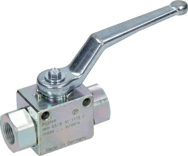 Pister - KHR06B - Kugelhahn 3/8" BSP+Befestigung