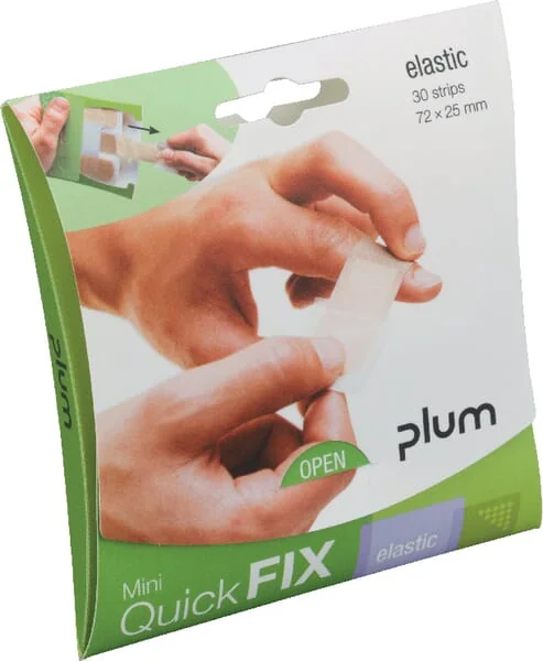 Plum - PLUM5504 - Mini Quickfix 30x Elastische Gewebe-Pflaster