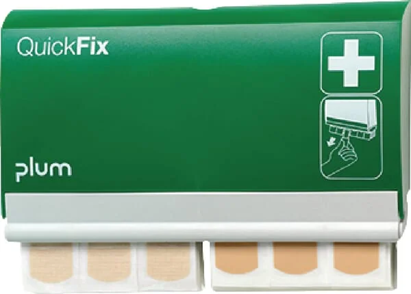 Plum - PLUM5507 - Elastische und Wasserfeste Pflaster (2x45) Spender