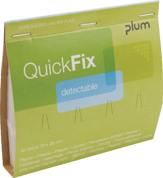 Plum - PLUM5513 - Quickfix Detectable 45 Pflaster Nachfuellpack