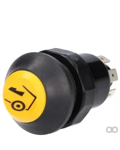 Pneutron - 11104010PN - Druckschalter Haecksler Rund Gelb