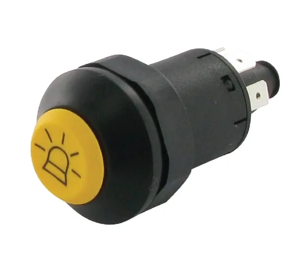 Pneutron - 11110100PN - Drehscheinwerferschalter Gelb 12V