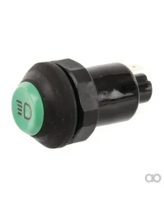 Pneutron - 11110810PN - Schalter Scheinwerfer Rund Gruen