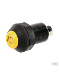 Pneutron - 11120100PN - Druckschalter Fernlicht Rund Gelb