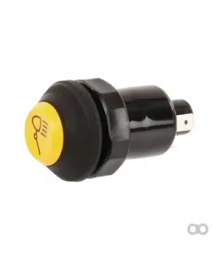 Pneutron - 11130200PN - Druckschalter, Arbeitslicht, Rund, Gelb