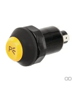 Pneutron - 11130800PN - Druckschalter, Parklicht, Rund, Gelb