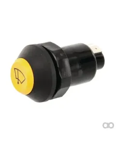 Pneutron - 11145090PN - Drucktaster Scheibenwischer Rund Gelb