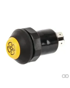 Pneutron - 11145100PN - Drucktaster Luefter Rund Gelb