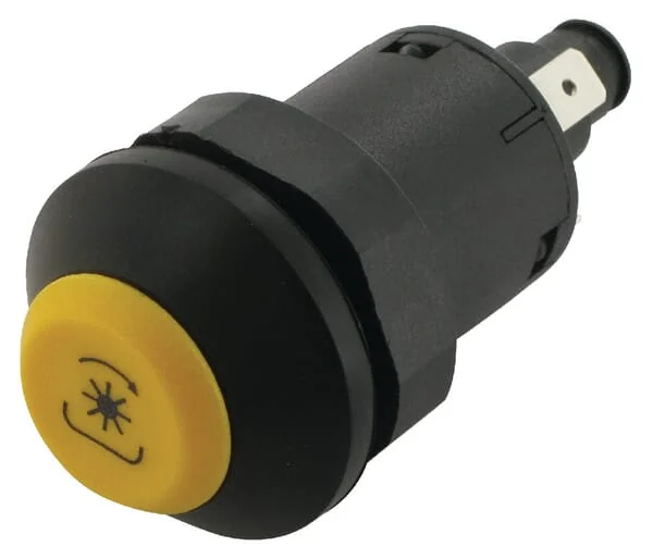 Pneutron - 11210490PN - Zapfwellenschalter Gelb 12V