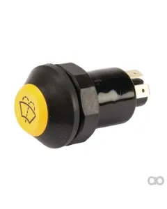 Pneutron - 11245100PN - Druckschalter, Wischer Und Waschanlage, Rund, Gelb