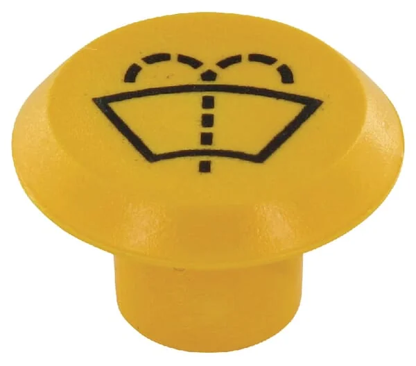 Pneutron - 11316280PN - Emblem, Scheibenwaschanlage, Rund, Gelb