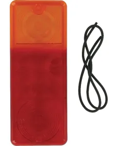 Radex - G41312 - Lichtlinse, Bernstein/Rot LH/RH/Heck Radex