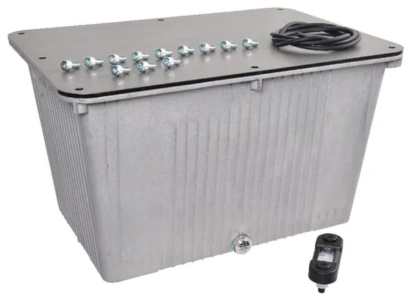 Raja Lovejoy - NG030 - Aluminiumtank 30 l komplett