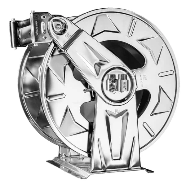 Ramex - HD3503 - Automatische Schlauchtrommel Fuer 100 Bar, Aus Edelstahl