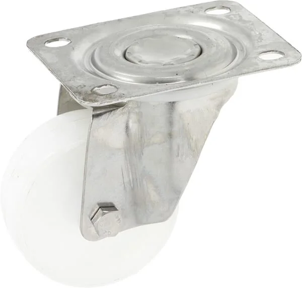Ro Carr - WH50N80 - Lenkrolle Polyamid: Diameter 80x30mm, Flanschplatte: 105x85mm Belastung: 100kg