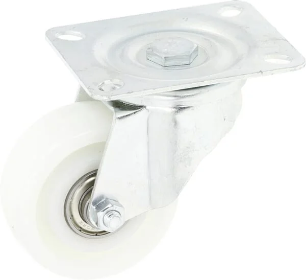 Ro Carr - WH50NK80 - Lenkrolle Polyamid: Diameter 80x30mm, Flanschplatte: 100x80mm Belastung: 90kg