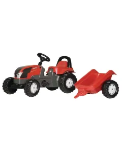 Rolly Toys - R01252 - Tret-Traktor Mit Anhänger, Valtra, Ab 2,5 Jahren, Rollykid