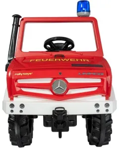 Rolly Toys - R038220 - Tretlaster, Mercedes Benz, Unimog Feuerwehr, Ab 3 Jahren, Rollyunimog