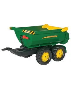 Rolly Toys - R12216 - John Deere Anhänger, Grün-Gelb, Ab 3 Jahren, Rollyhalfpipe