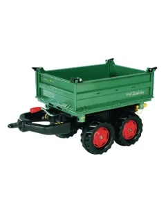 Rolly Toys - R12220 - Anhänger, Fendt, Grün-Rot, Ab 3 Jahren, Rollymega