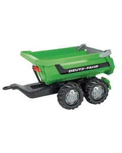 Rolly Toys - R12224 - Deutz Fahr Anhänger, Grün, Ab 3 Jahren, Rollyhalfpipe