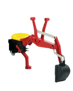 Rolly Toys - R40932 - Hinterer Bagger Rot Ab 2,5 Jahren Rollybackhoe