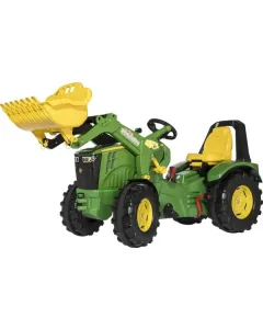 Rolly Toys - R65107 - Pedaltraktor Mit Frontlader John Deere 8400R Mit Bremse Und Gängen Ab 3 Jahren Rollyx-Trac