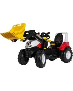 Rolly Toys - R730001 - Pedaltraktor Steyr 6300 Terrus CVT Mit Frontlader