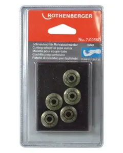 Rothenberger - 70056D - Schneidradsatz Inox (5x)