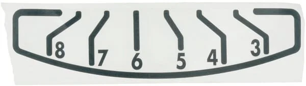 Sabo - SA16352 - Etikett Verstellhoehe