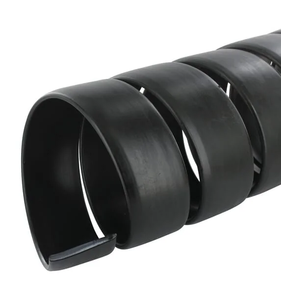 Safeplast - KBV125Z - Kunststofffeder schwarz 113-130