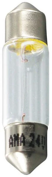 Safra - GL2426 - Festoon-Lampe Konventionelle Roehre T8.2x31 24V 3W SV8.5 Weiss Safra