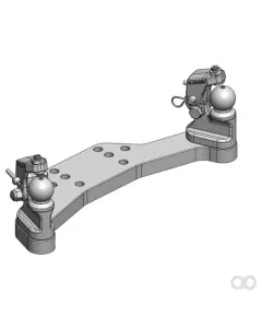 Scharmüller - 00522030A02 - Zwangslenkung K50® R/L mit Niederhalter für 50-55 mm