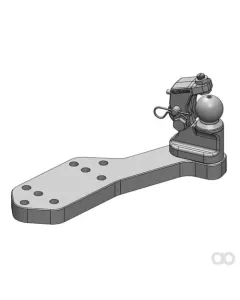 Scharmüller - 00522050A02 - Zwangslenkung K50® R mit Niederhalter für 50-55 mm