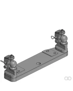 Scharmüller - 00522100A02 - Zwangslenkung K50® R/L mit Niederhalter für 45-50 mm (HVLB I)
