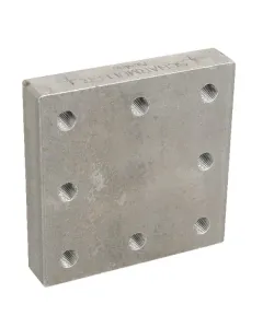 Scharmüller - 00645010 - Aufschweißplatte 145x145 mm 8x M20