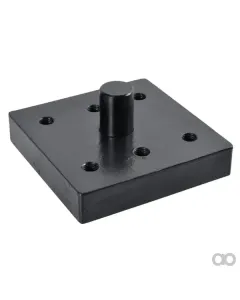 Scharmüller - 00645020 - Aufschweißplatte 130x115 mm 6x M20