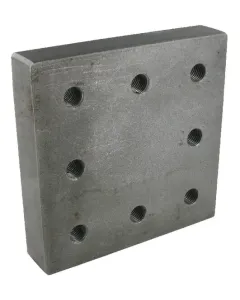 Scharmüller - 00645030 - Aufschweißplatte 130x130 mm 8x M20