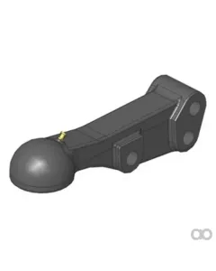 Scharmüller - 00647382A02 - Abschleppoese K80® Krone Titan, XL, XXL kurz Untenanhaengung