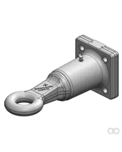 Scharmüller - 006526220A02 - Schwenkbare Abschleppoese Diameter 50mm F2 110x100