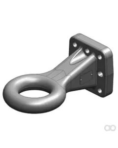 Scharmüller - 00652710A02 - Abschleppoese Diameter 90mm 110x100 DIN GOST