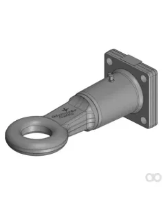 Scharmüller - 006646320A02 - Schwenkbare Abschleppoese Diameter 76mm F3 120x120