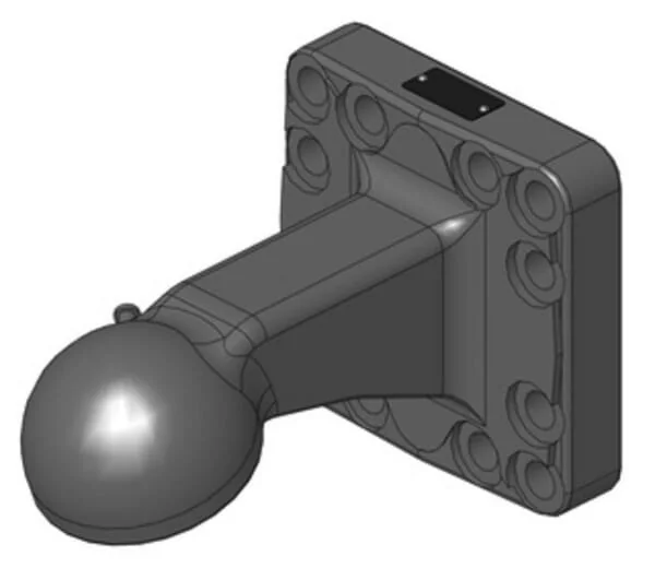 Scharmüller - 00665890A02 - Abschleppöse K80® 160x160 20° ISO 24347