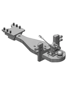 Scharmüller - 009603880SETA17 - Schwere Zugstange K80® JD 6230R, 6250R Satz