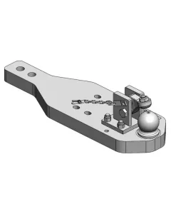 Scharmüller - 009605230A02 - Schwerlast Zugstange K80® Case Optum / NH-T7 HD Für ZP-Rahmen