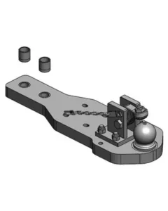 Scharmüller - 009605932A02 - Schwerlast Zugstange K80® NH-T6000 Delta, Plus / Steyr Profi / Case MXU