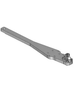 Scharmüller - 009643310A02 - Schwerlast Zugdeichsel K80® Case Quadtrac 470-620 (Tier 4B) Gerade