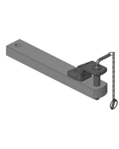 Scharmüller - 108205981A16 - Zugstange 90x50 L598mm Kat. 2 Diameter 31,5mm ISO 6489-3