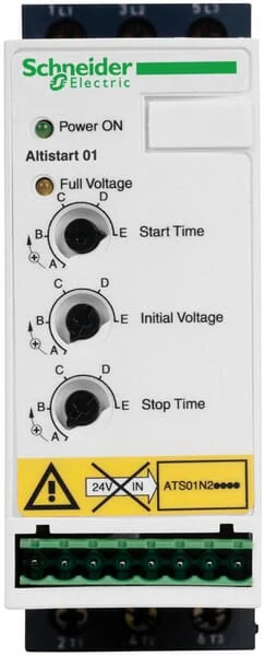 Schneider Electric - ATS01N206QN - Sanftanlauf- Und Stoppeinheit, 1,5kW
