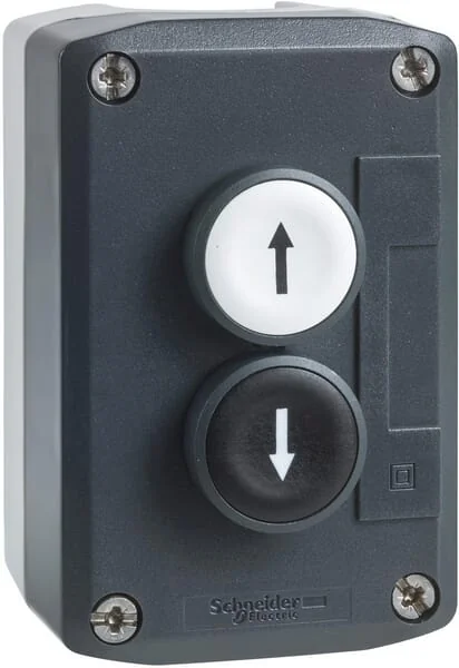 Schneider electric - XALD222 - Druckknopfgehaeuse, 2 Druckknoepfe